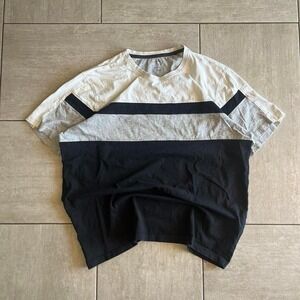 Tahari Mens Colorblock Cotton Short Sleeve Crewneck T Shirt XL